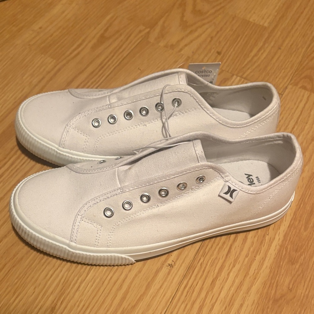 Hurley White Athletic Shoes Women’s Size 7.5 - Picture 2 of 5